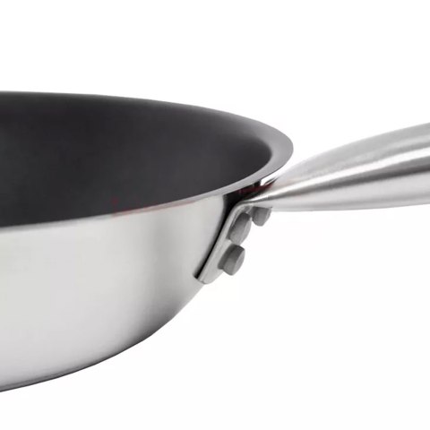 Patelnia nieprzywierająca inox 28 cm gastronomiczna MTP001838