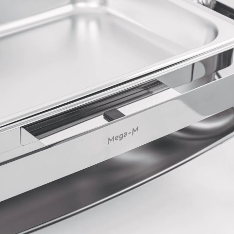 Podgrzewacz stołowy z wizjerem Roll Top GN1/1 9l MTP002769