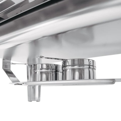 Podgrzewacz stołowy z wizjerem Roll Top GN1/1 9l MTP002769