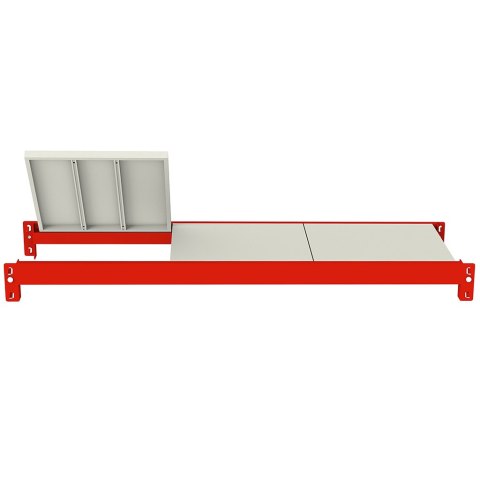 Półka do regału magazynowego Fortis L150 G50 stalowa MPP000250