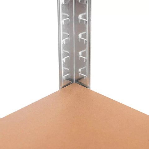 Regał magazynowy Basic 180x90x40 5 półek MDF 175kg ocynk MTP000047