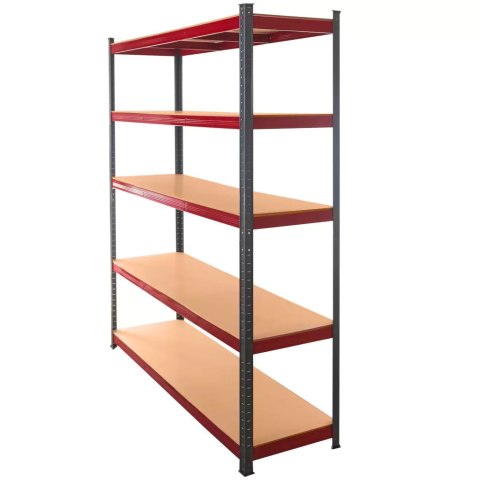 Regał magazynowy Basic Plus 180x150x45 5 półek MDF 275kg MTP000049