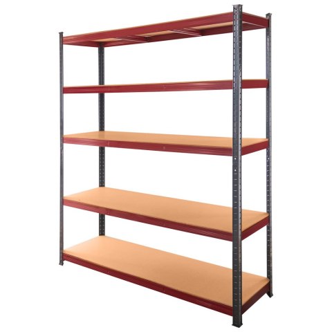 Regał magazynowy Basic Plus 180x150x45 5 półek MDF 275kg MTP000049