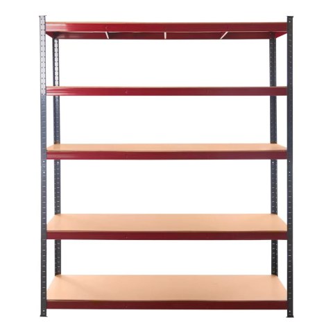 Regał magazynowy Basic Plus 180x180x45 5 półek MDF 275kg MTP000050