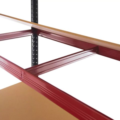 Regał magazynowy Basic Plus 180x180x45 5 półek MDF 275kg MTP000050