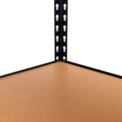 Regał magazynowy Pro Loft 180x120x45 5 półek MDF 275kg czarny MTP000056