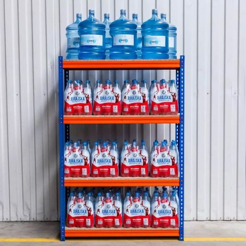 Regał magazynowy Pro Max 180x120x60 4 półki MDF 500kg MTP000053