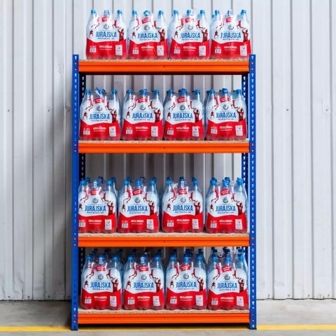 Regał magazynowy Pro Max 180x120x60 4 półki MDF 500kg MTP000053