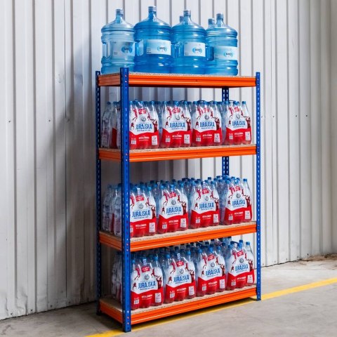 Regał magazynowy Pro Max 180x120x60 4 półki MDF 500kg MTP000053