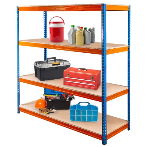 Regał magazynowy Pro Max 180x180x60 4 półki MDF 500kg MTP000054