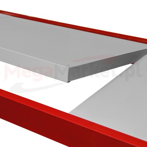 Regał metalowy magazynowy Fortis 4 półki H200 L167 G50 bazowy MPP000002