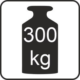 Regał metalowy magazynowy Fortis 4 półki H200 L167 G50 bazowy MPP000002