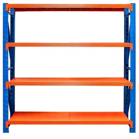 Regał metalowy magazynowy Fortis Light H200 L200 G50 bazowy MPP000426