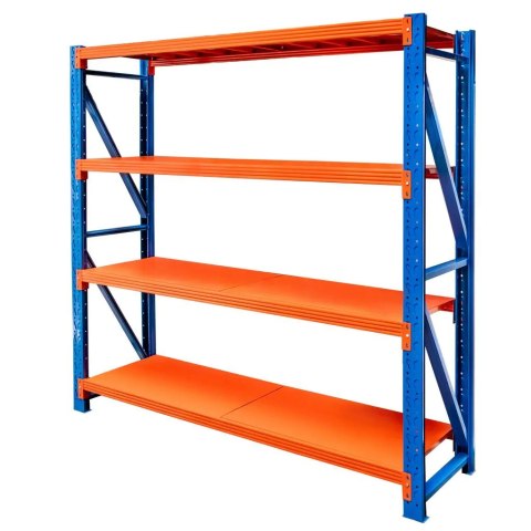 Regał metalowy magazynowy Fortis Light H200 L200 G50 bazowy MPP000426