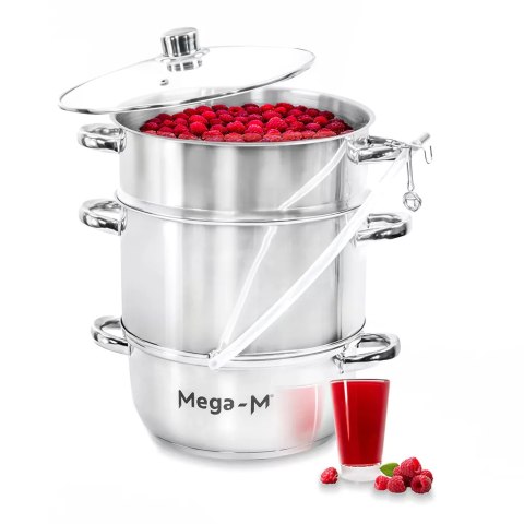 Sokownik parowy 8l stal nierdzewna do przetworów MTP003663