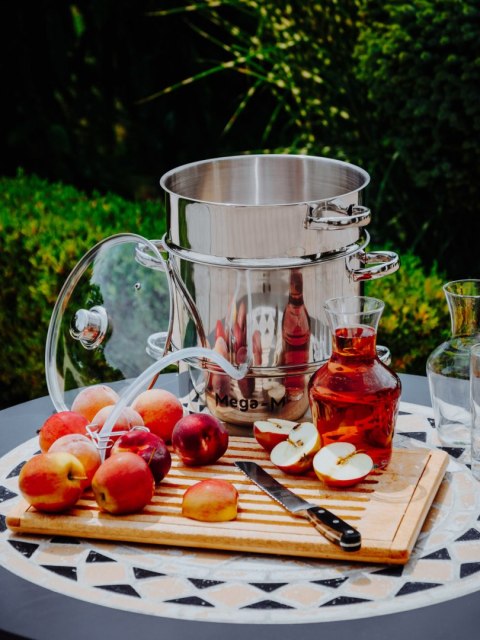 Sokownik parowy 8l stal nierdzewna do przetworów MTP003663