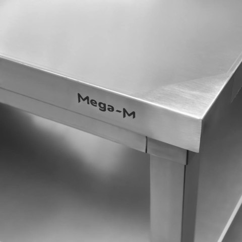 Stół gastronomiczny centralny 2 półki 150x70x85 inox MTP001771