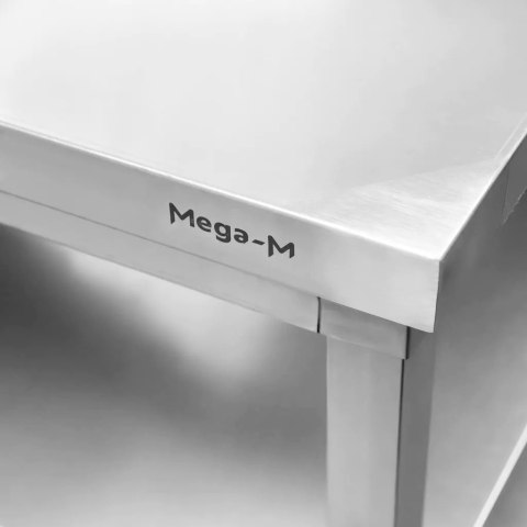 Stół gastronomiczny centralny 2 półki 180x60x85 inox MTP001768