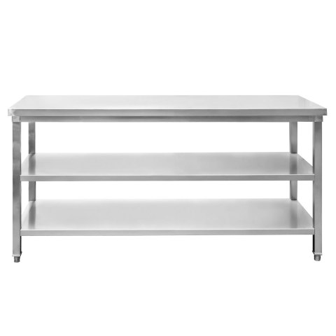 Stół gastronomiczny centralny 2 półki 180x60x85 inox MTP001768