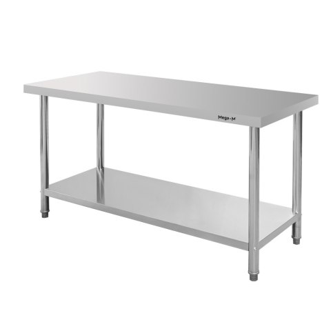 Stół centralny inox z półką Standard 160x60x85 gastronomiczny MTP004374
