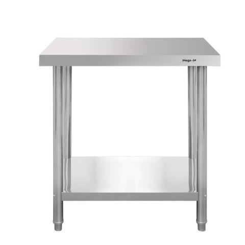 Stół centralny inox z półką Standard 80x70x85 do kuchni MTP004375