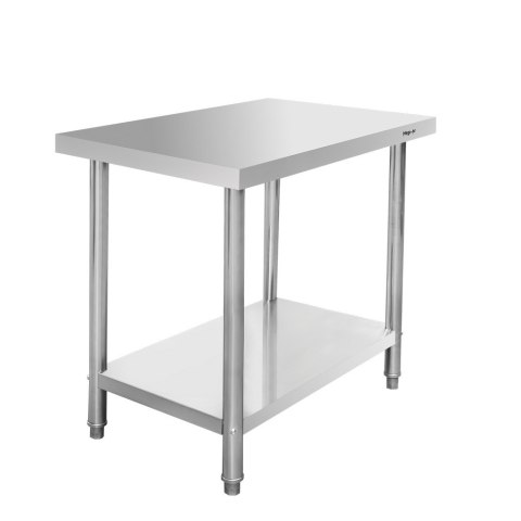 Stół centralny inox z półką Standard 80x70x85 do kuchni MTP004375