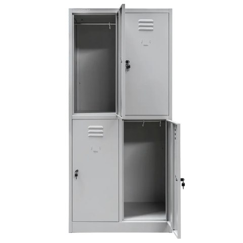 Szafka BHP skrytkowa 4 drzwiowa 80 cm na odzież roboczą MTP002641