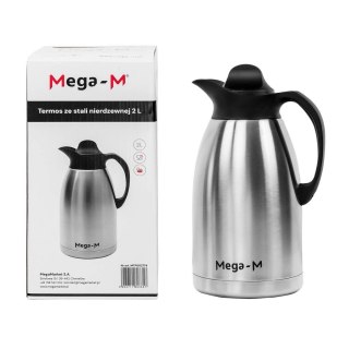 Termos konferencyjny stołowy 2l inox odkręcana pokrywa MTP002774
