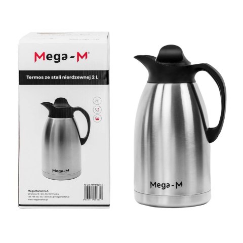 Termos konferencyjny stołowy 2l inox odkręcana pokrywa MTP002774