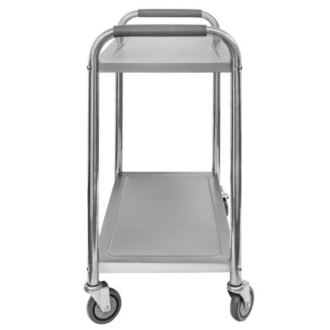 Wózek kelnerski gastronomiczny 75x40x90 2 półki inox Standard MTP004685