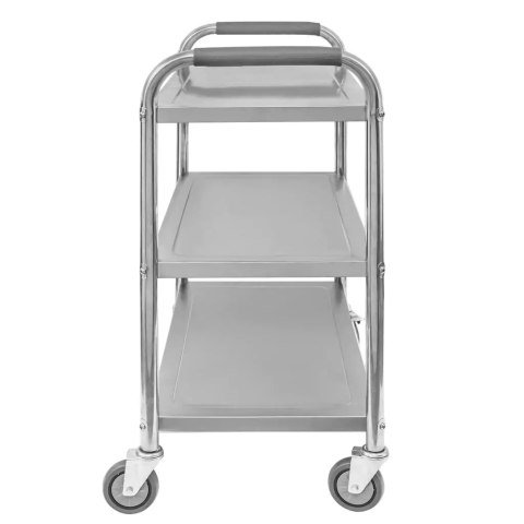Wózek kelnerski gastronomiczny 75x40x90 3 półki inox Standard MTP004688