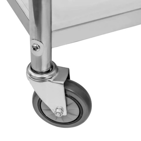 Wózek kelnerski gastronomiczny 75x40x90 3 półki inox Standard MTP004688