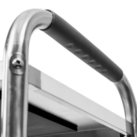 Wózek kelnerski gastronomiczny 75x40x90 3 półki inox Standard MTP004688