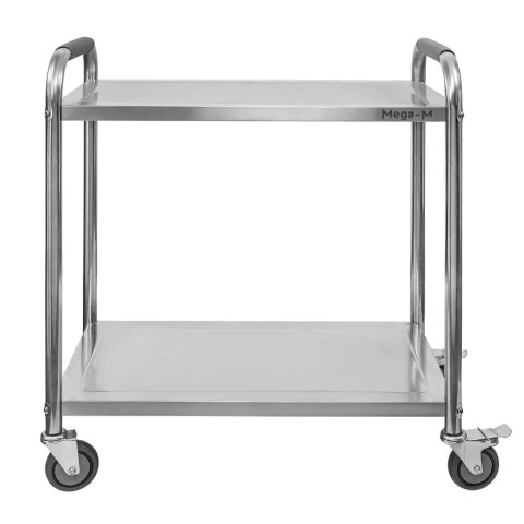 Wózek kelnerski gastronomiczny 85x45x90 2 półki inox Standard MTP004684
