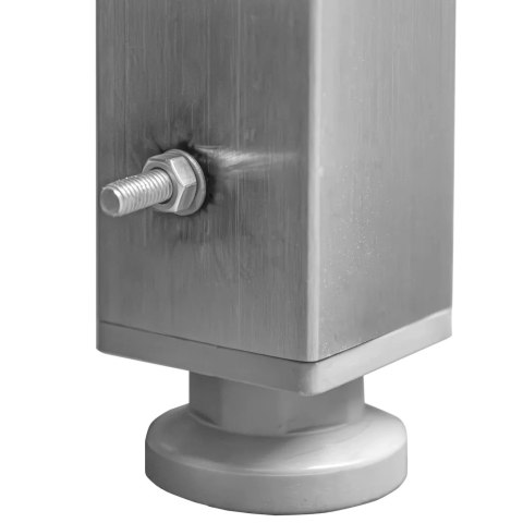 Zlew gastronomiczny 2 komory z szafką 100x70x85 inox MTP004749