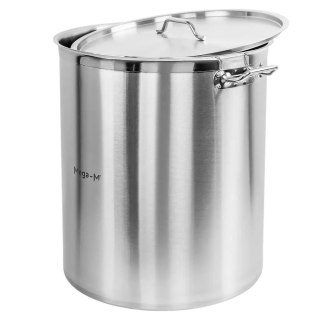 Garnek ze Stali Nierdzewnej Aisi 443 Wysoki Z Pokrywką Pro 115l 50x60 cm