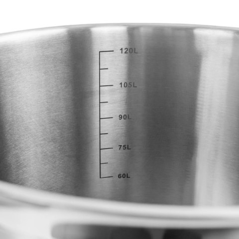 Garnek wysoki inox AISI443 z pokrywką Pro 143l 55x60 cm MTP005038