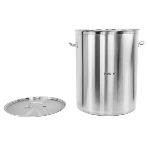 Garnek wysoki inox AISI443 z pokrywką Pro 166l 55x70 cm MTP005039