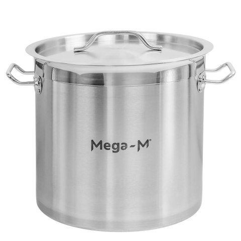 Garnek wysoki inox AISI443 z pokrywką Pro 17l 28x28 cm MTP005029