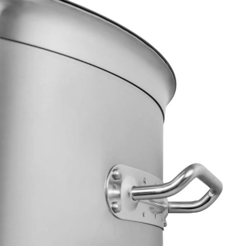 Garnek wysoki inox z pokrywką 225l 60x80 cm MTP005042