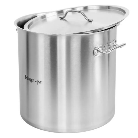 Garnek wysoki inox standard z pokrywką 50l 40x40 cm MTP005048
