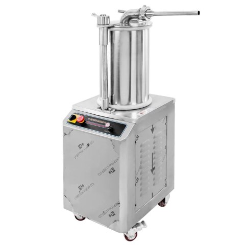 Nadziewarka do kiełbas hydrauliczna 26l 400kg/h 1100W MTP004721
