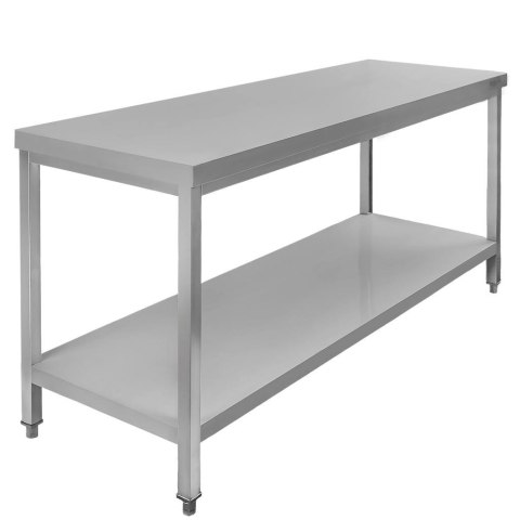 Stół gastronomiczny centralny z półką 150x60x85 inox MTP003546