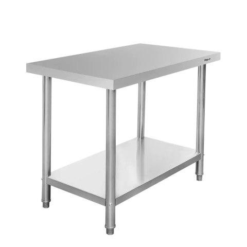 Stół centralny inox z półką Standard 100x70x85 roboczy MTP004376