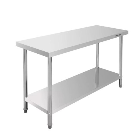 Stół centralny inox z półką Standard 140x70x85 gastronomiczny MTP004378