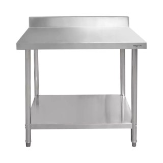 Stół przyścienny inox z półką Standard 100x70x85 kuchenny MTP004389