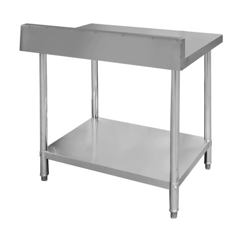Stół przyścienny inox z półką Standard 100x70x85 kuchenny MTP004389