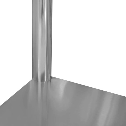 Stół przyścienny inox z półką Standard 120x70x85 do kuchni MTP004390