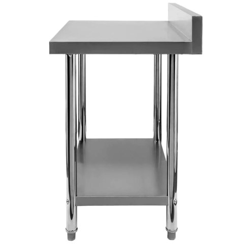 Stół przyścienny inox z półką Standard 80x60x85 roboczy MTP004382