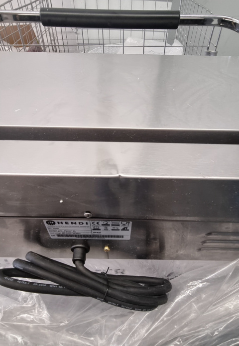 Out Grill Kontaktowy Elektryczny Panini XL 2700W Ryflowany 545 mm Hendi 263624